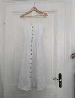 Kleid Leinen weiß Sommerkleid Leinenkleid XS/S Köln - Nippes Vorschau