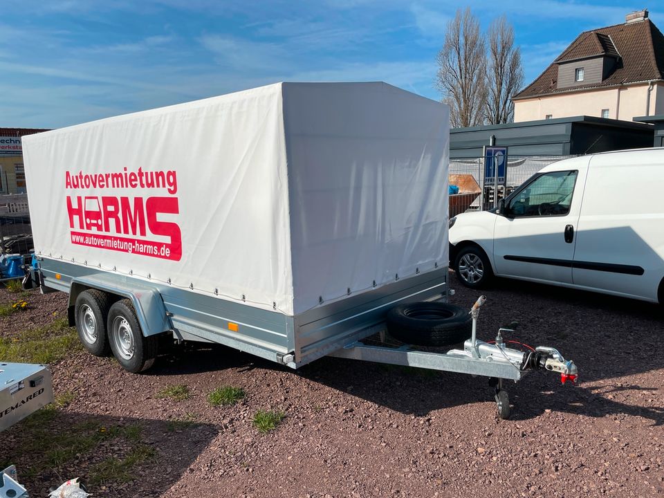 Auto Anhänger pkw Anhänger Trailer mieten  Halle Leipzig Harms in Halle