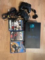 PlayStation 2 mit 2 Controller und 3 Spielen plus speicherkarten Bayern - Tiefenbach Kr Passau Vorschau