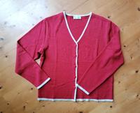 Bonita * elegante Feinstrickweste * Strickjacke * rot beige * S Bayern - Abensberg Vorschau
