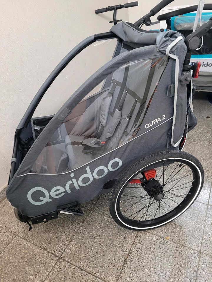 Fahrradanhänger Qeridoo Qupa 2  (mit oder ohne Babyschale ) in Hannover