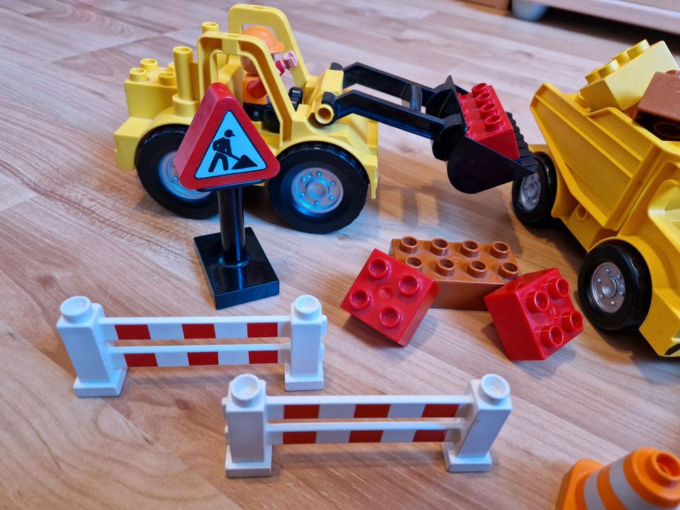 LEGO DUPLO Baustelle mit Radlader und LKW (4688) in Havixbeck