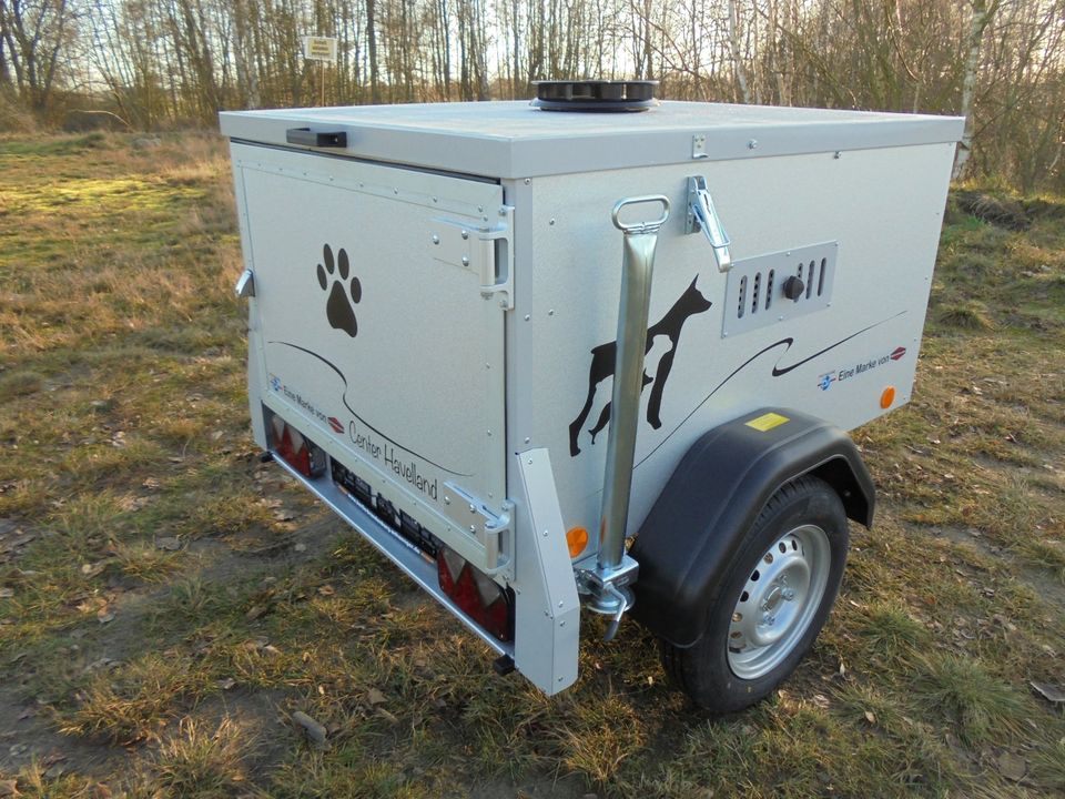 Böckmann TPV Hundeanhänger HT-EU0 Dog2 Basic 450 kg, Pkw-Anhänger in Großderschau