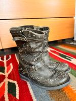 Stiefel Cowboystiefel Nieten echtes Leder Bayern - Raubling Vorschau