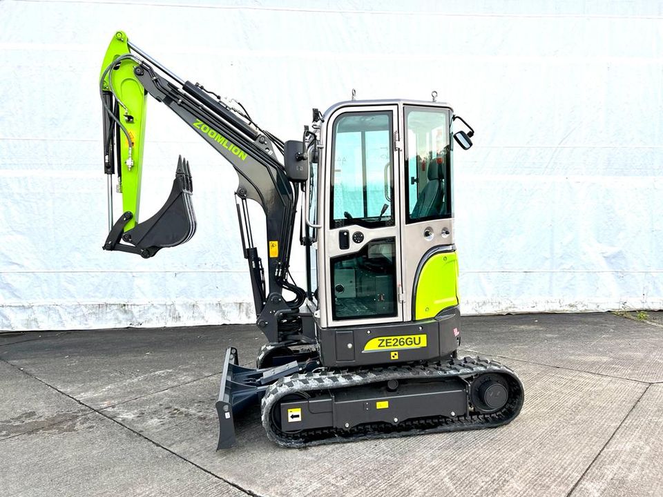 Minibagger Zoomlion ZE26GU2,7 t.Kubota Motor, 3 Jahre Garant in Dresden