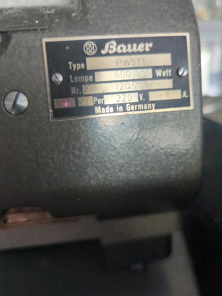 Retro Filmprojektor von Bauer PW5T1 in Ludwigsburg