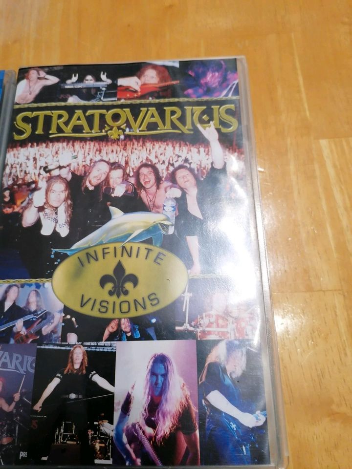 VHS Sammlung Metal Wacken 1999 Death Stratovarius In Flames in Kulmbach