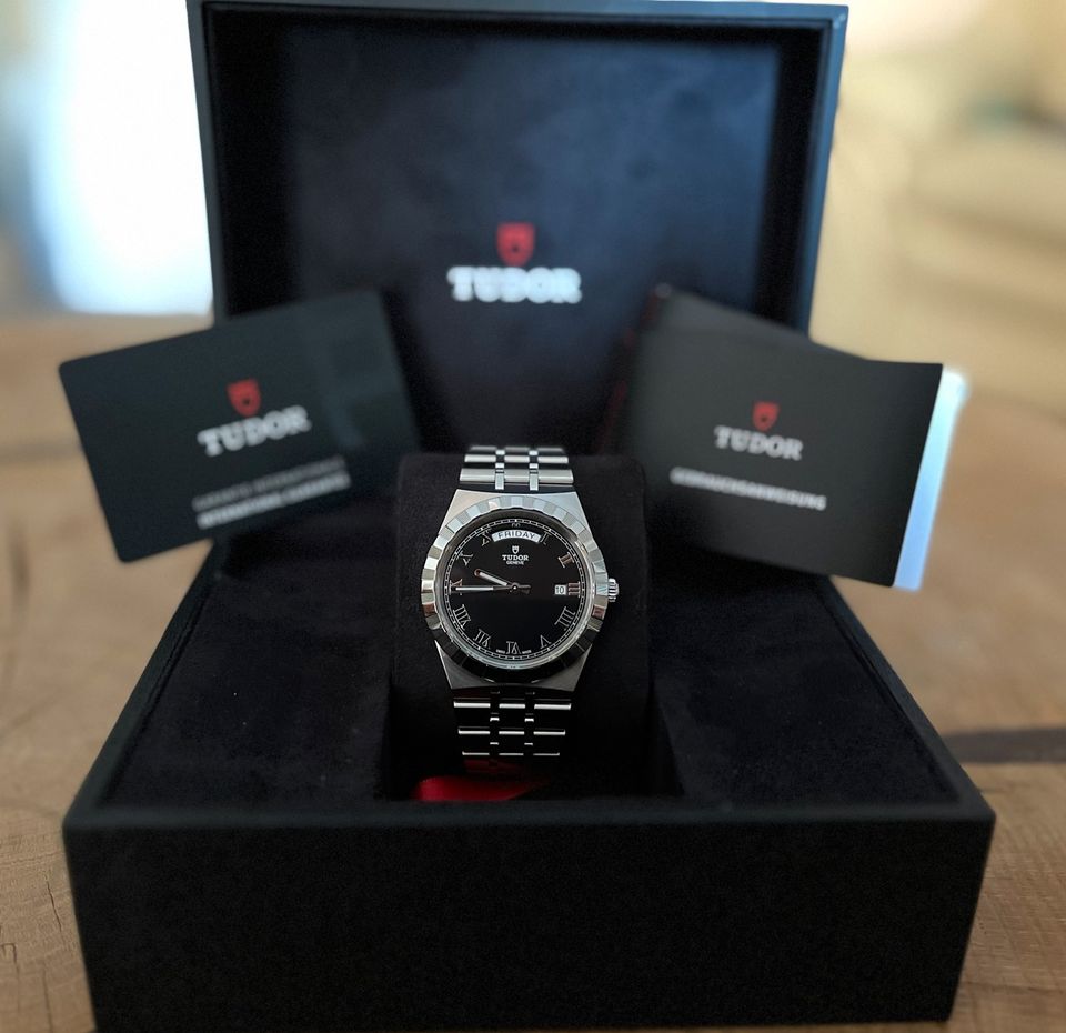 TUDOR ROYAL Day-Date black 41mm!!! 2022 in Raubach (Westerw.)