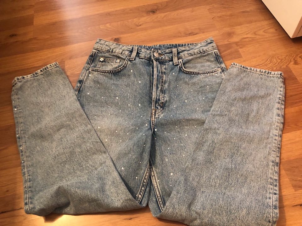 Jeans Mom H&M Gr. 38 (M) Damen in Bad Kreuznach