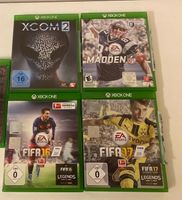 XBox One Spiele FIFA 16, 17 Madddn XCom2 Bayern - Oberasbach Vorschau