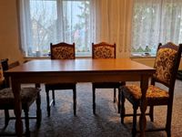 Tisch (ausziehbar) mit sechs Stühlen Brandenburg - Löwenberger Land Vorschau