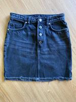 Minirock Jeans, H&M schwarz/anthrazit, Größe 36 Nordrhein-Westfalen - Verl Vorschau