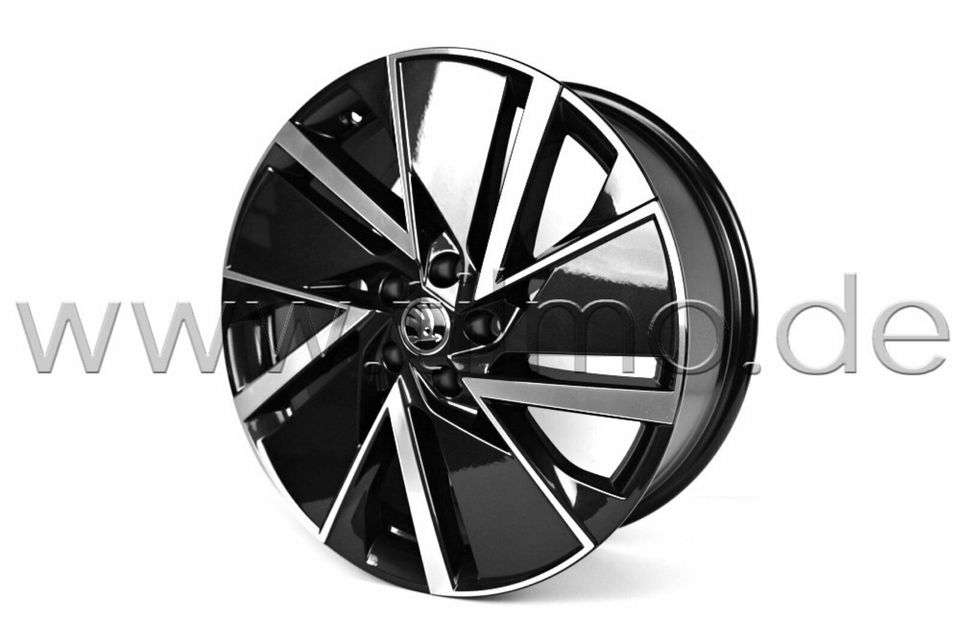 4x Felge VEGA-AERO Black 19" - SKODA SUPERB 3 FL / 1.599,-€* in Würzburg