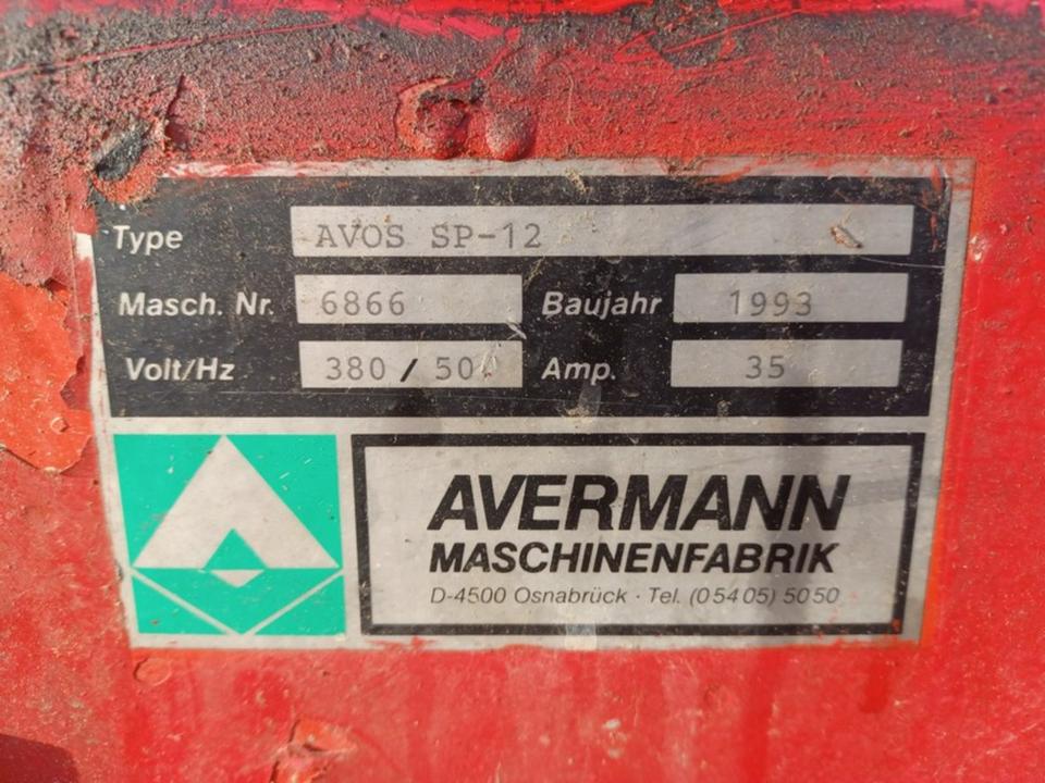 stationäre Müllpresse No 04 Avermann Avos SP-12 in Bad Tennstedt