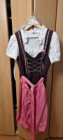 Fesches Dirndl braun/pink mit Bluse und Brezelkette Harburg - Hamburg Eißendorf Vorschau