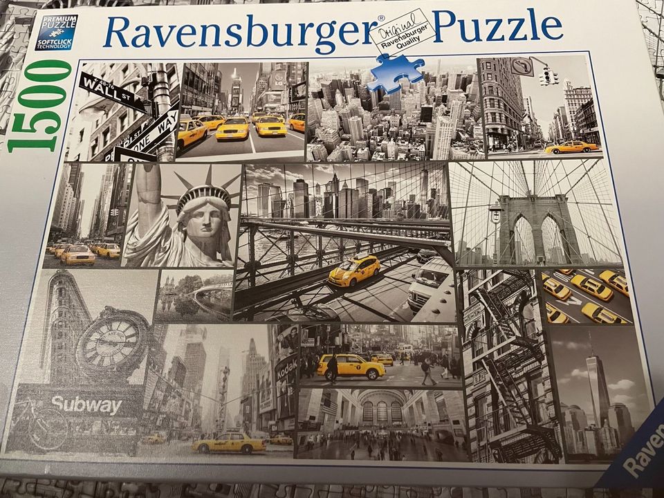Puzzle New York 1.000 Teile Ravensburger in Ginsheim-Gustavsburg