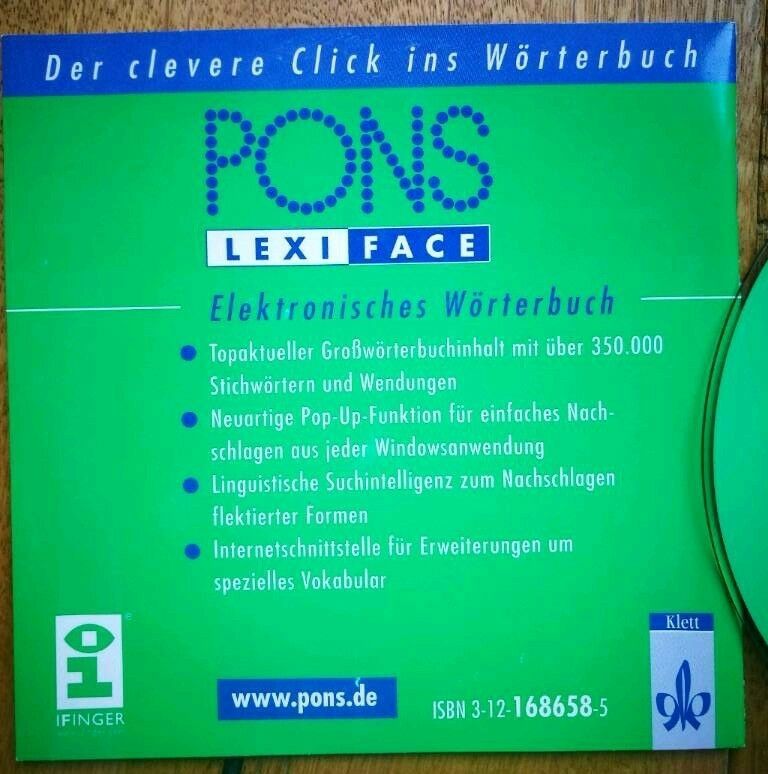 PONS Lexi Face , elektronisches Wörterbuch Englisch in Augsburg