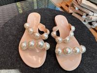 Sandalen rosé mit Perlen ❤️ ASOS Berlin - Reinickendorf Vorschau