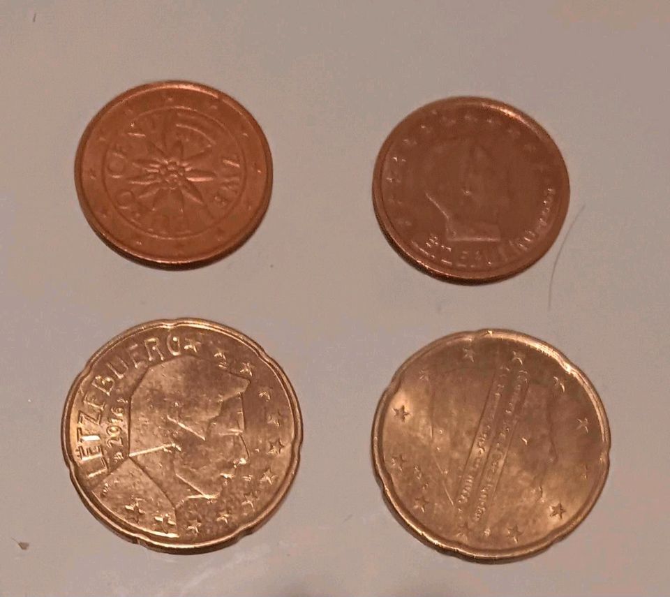 Viele Münzen in Saarbrücken
