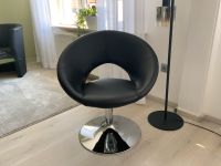3 Sessel in schwarz mit Chromfüssen. Sessel dreht sich. Rheinland-Pfalz - Mudersbach Vorschau
