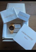 Chrono Diamond Swiss made Theseus Gold  IP Schwarz Nordrhein-Westfalen - Solingen Vorschau