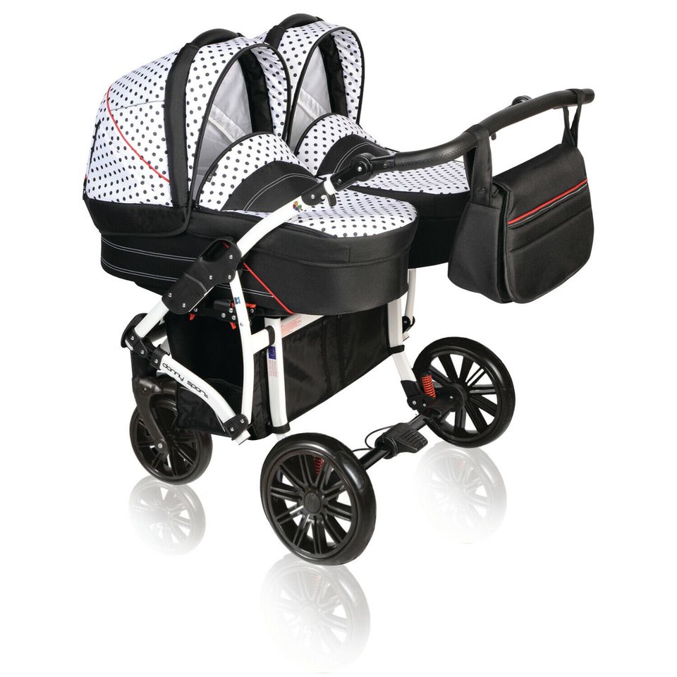 Kombi Kinderwagen Buggy Dorjan Danny Sport Twin 3in1 Graphit in Leipzig