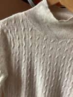 Pullover Pulli Zopfmuster beige 40 L Merinowolle Mischgewebe Saarbrücken-Mitte - St Johann Vorschau