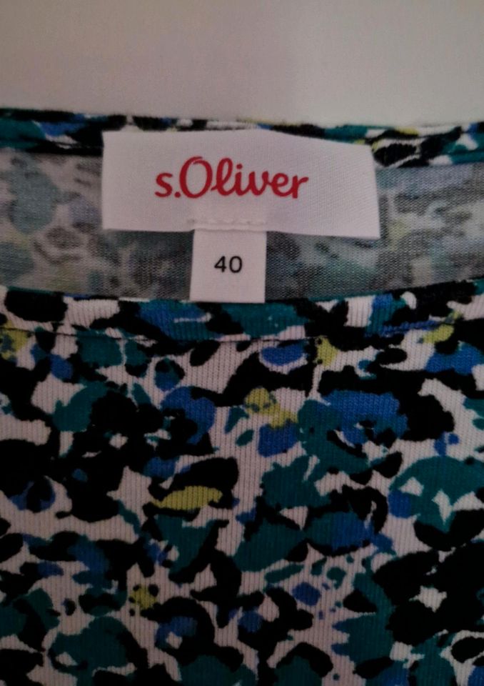 Neuwertiger Shirt mit 3/4 Arm Gr.40 v.Marke S.Oliver in Aurich