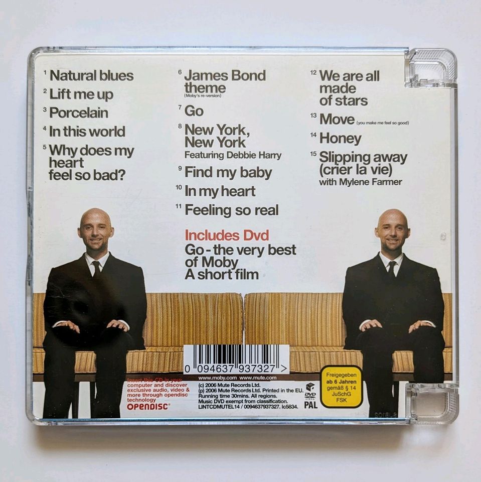 CD Album + DVD - Moby - Go -the very best of Moby in Bielefeld