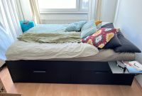 Doppelbett mit Schubladen und Lattenrost // IKEA Brimnes Köln - Ehrenfeld Vorschau