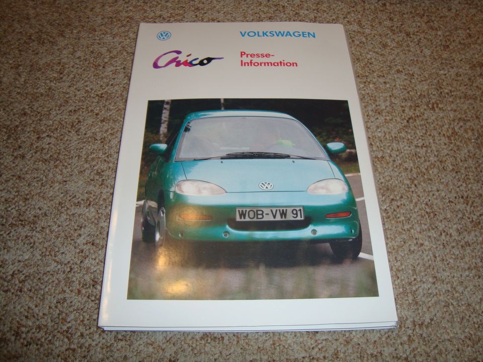 VW Pressemappen 1990er, verschiedene VB in Köln