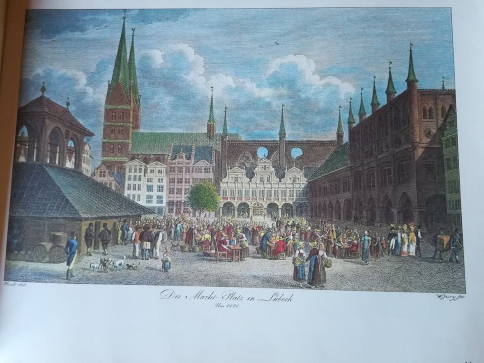 Bild Stiche Lithographie Romantische Reise altes Deutschlands in Thurnau