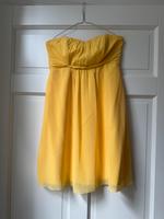 Zero Festliches Kleid Trägerlos Cocktailkleid Gelb 38 Hannover - Mitte Vorschau