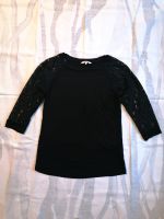 Basic 3/4 Arm Shirt mit Spitze schwarz Nordrhein-Westfalen - Paderborn Vorschau