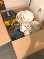 Kiste mit Geschirr und Küchensachen zu verschenken Sachsen-Anhalt - Magdeburg Vorschau