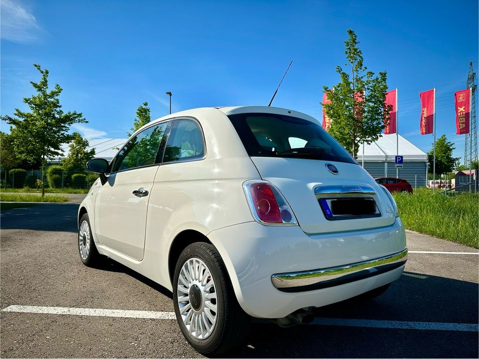 Fiat 500 1.2 8V Lounge, 2 J TÜV, Klima, Sitzheizung in Friedberg