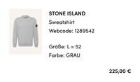STONE ISLAND Sweatshirt Gr. L GRAU (Original!) Bonn - Beuel Vorschau
