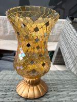 wunderschönes Partylite Mosaik „Gold“ Windlichtglas in OVP Hessen - Herborn Vorschau