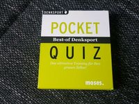 *Neu* Pocketquiz Denksport zum trainieren der grauen Zellen Sachsen - Otterwisch Vorschau