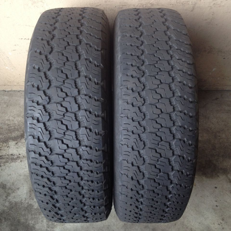 2 x Goodyear Wrangler Silent Armor P245/75 R17 110T 7mm in Kall