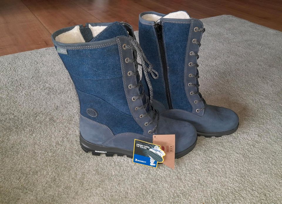 Han Wag Hanwag Saisa Stiefel Schuhe Leder Michelin Größe 40,5 in Bodenkirchen