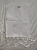 Weißes Zara Crop Top mit Bindedetail Nordrhein-Westfalen - Düren Vorschau