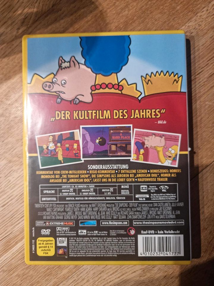 DVD Film Die Simpsons Der Film in Wesseling
