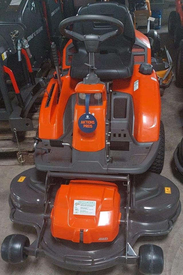 Husqvarna Rider 216 T AWD Rasenmäher Allrad Schneeschild in Hessen