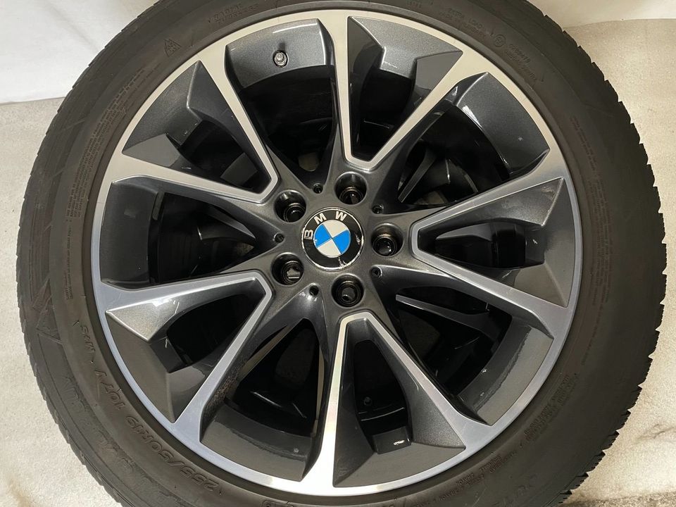 4x ORG BMW X5 F15 Alufelgen Winterreifen 255/50 R19 107V MS RDKS in Flörsheim am Main