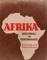 Afrika Kolonial- und Verkehrskarte Columbus Verlag Hannover - Südstadt-Bult Vorschau