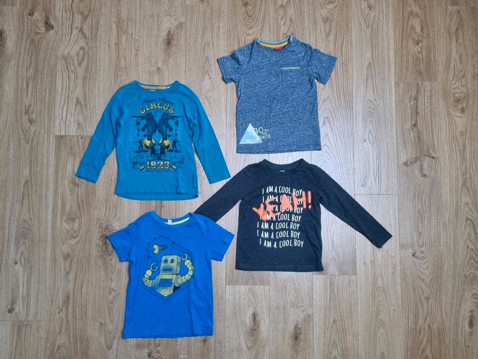 Set aus T-shirts und Langarmshirts Gr. 104/110 in Gütersloh