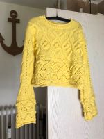 Zara Crop Pullover gelb M Strick Knit Wandsbek - Hamburg Rahlstedt Vorschau