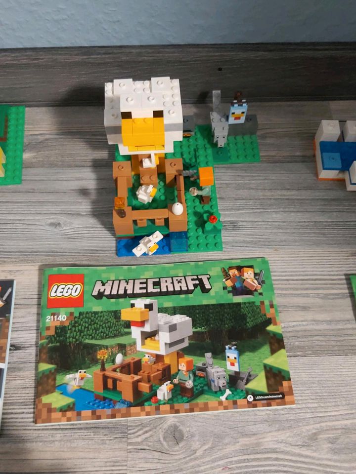 Lego Minecraft Sammlung plus Legosteinbox in Lüchow