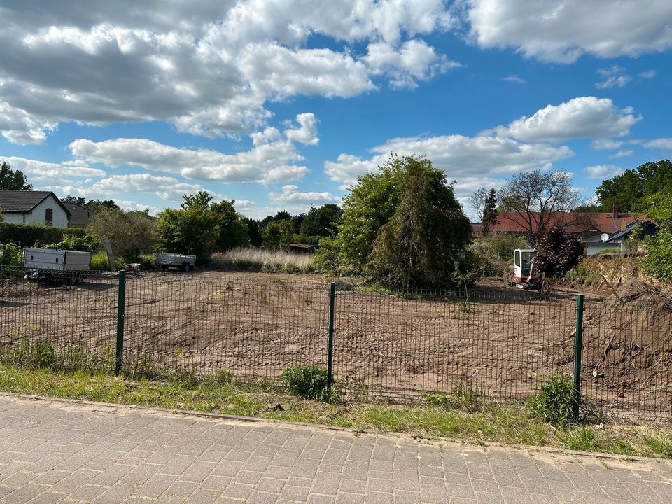 800m2 baureifes Grundstück Oberkrämer Eichstädt in Hohen Neuendorf